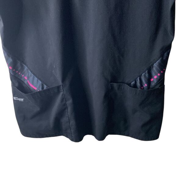 Greys Anatomy By Barco Scrub Shirt Womens L Short Sleeve V-Neck Active Stretch - Picture 6 of 8